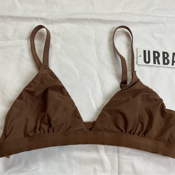 Urban Outfitters Brown Triangle Bralette S - Picture 4 of 6